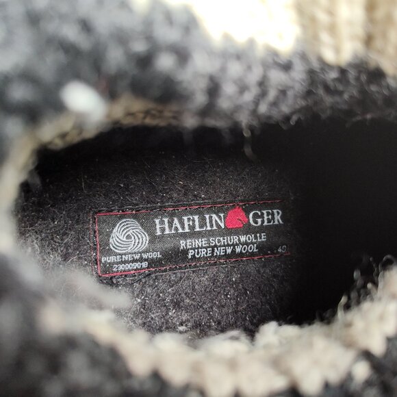 HAFLINGER Women's Grizzly Kristina Slipper boots Clog Sz 40 - Picture 4 of 5